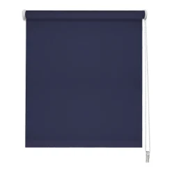 Store enrouleur occultant bleu marine l.60 x H.190cm Madeco