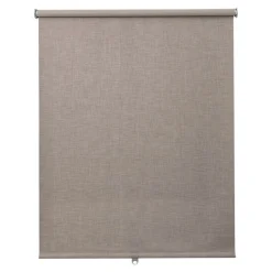 Store enrouleur occultant sans perçage Novan taupe l.120 x H.180cm Goodhome