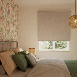 Store enrouleur occultant sans perçage Novan taupe l.120 x H.180cm Goodhome