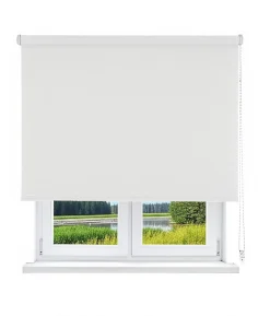Store Enrouleur Occultant Blanc 200 X 250cm , Viewtex