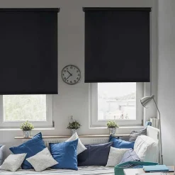 Store Enrouleur Occultant Noir 60 x 180 cm