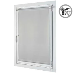 Store Enrouleur Occultant, Installation Facile, Stores sans Perçage Gris 45x180 cm