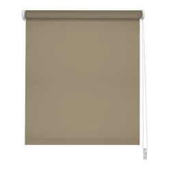 Store enrouleur occultant taupe l.60 x H.190 cm Madeco