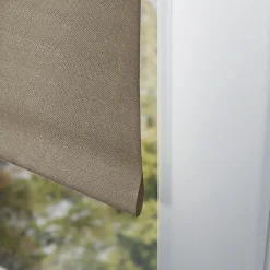 Store enrouleur occultant taupe l.180 x H.190 cm Madeco