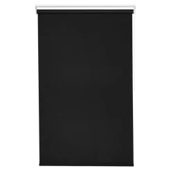 Store enrouleur occultant sans perçage Boreas 2 noir l.120 x H.180cm Goodhome