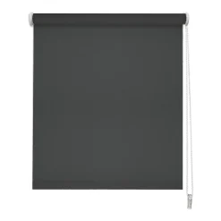Store enrouleur occultant gris anthracite l.80 x H.250cm Madeco