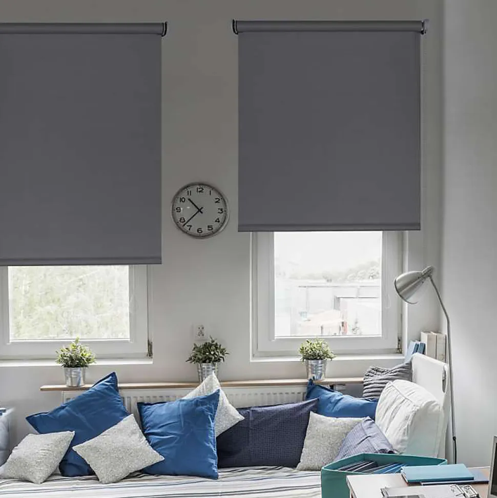 Store Enrouleur Occultant Gris escuro 80 x 250 cm