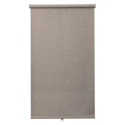 Store enrouleur occultant sans perçage Novan taupe l.75 x H.240cm Goodhome