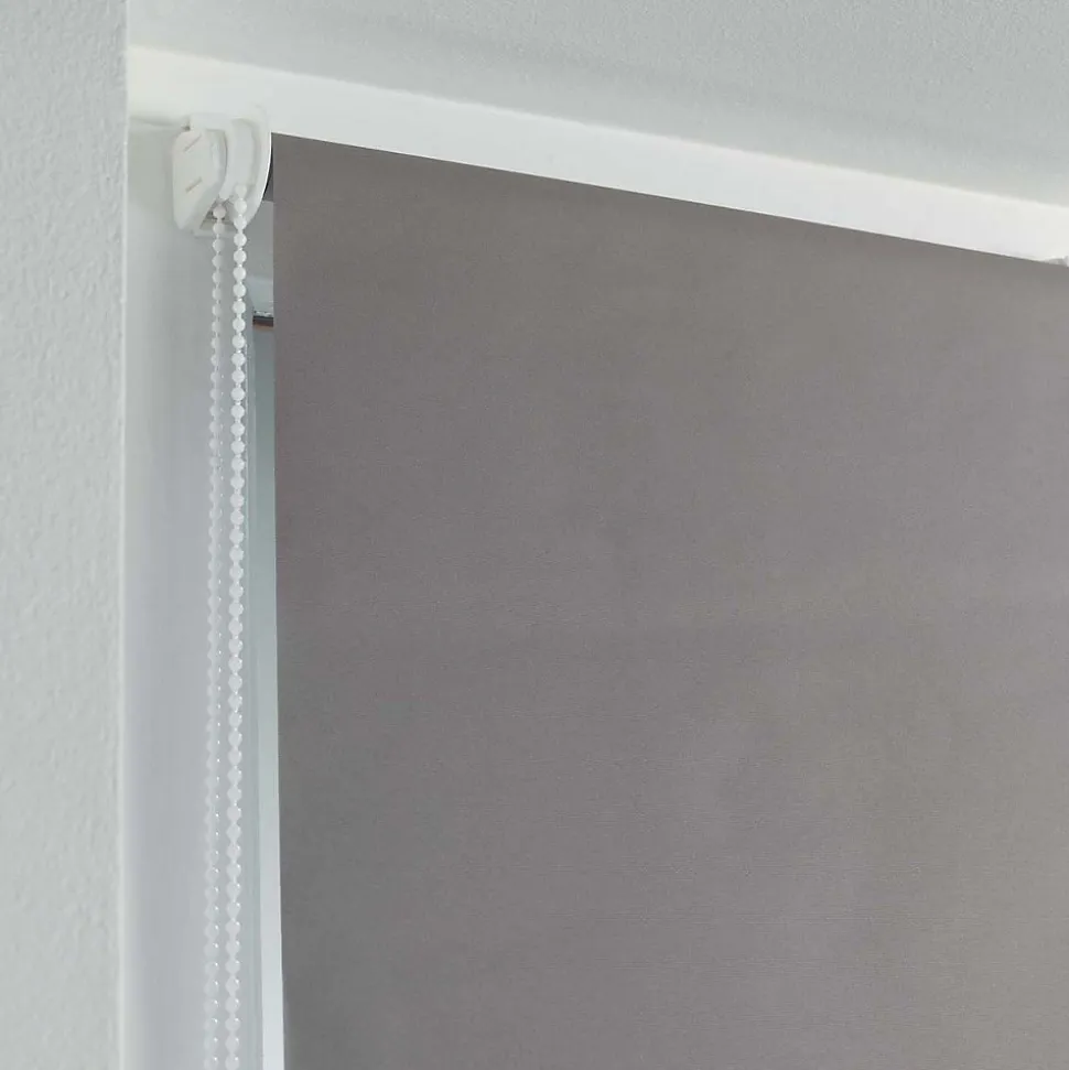 Store Enrouleur Occultant Uni et Coloré (60x180 cm - Taupe)