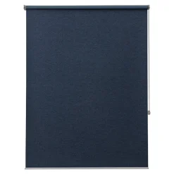 Store enrouleur occultant sans perçage Iwerne bleu marine l.120 x H.180cm Goodhome