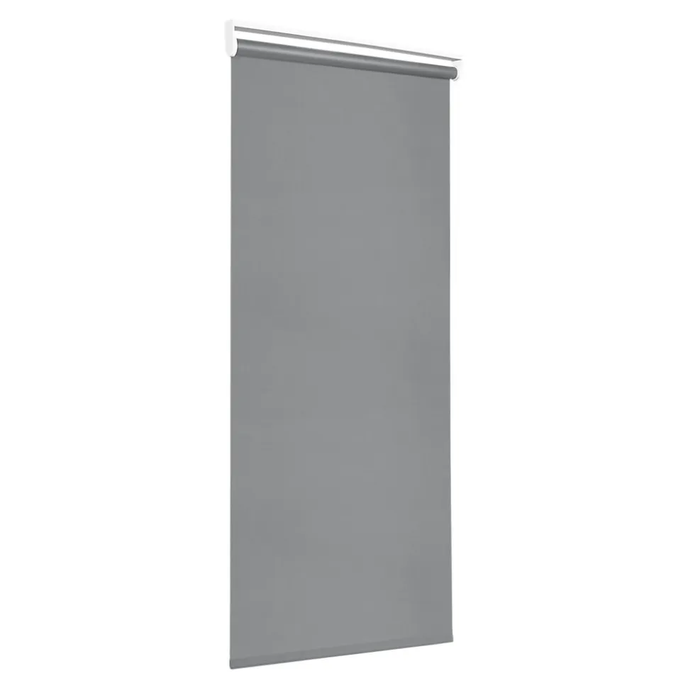 Store enrouleur occultant sans perçage Boreas 2 gris béton l.60 x H.180cm Goodhome