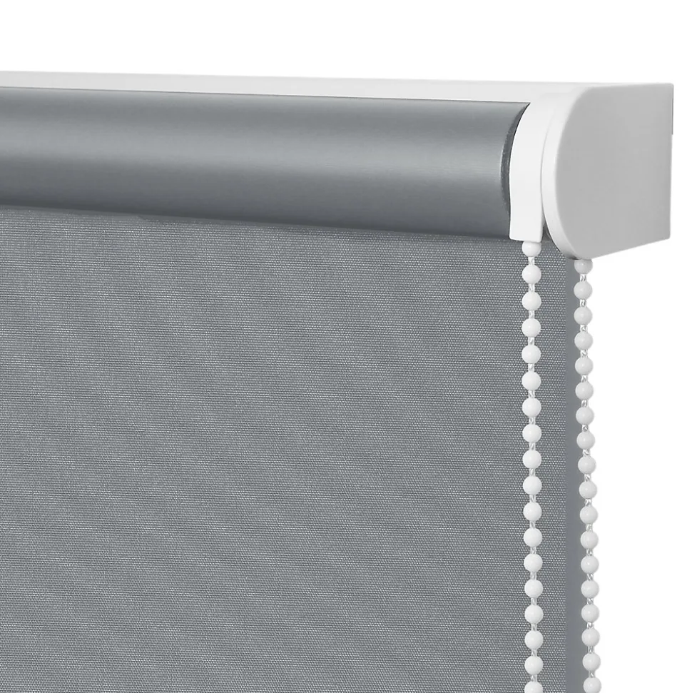 Store enrouleur occultant sans perçage Boreas 2 gris béton l.60 x H.180cm Goodhome