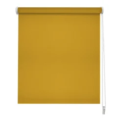 Store enrouleur occultant jaune moutarde l.90 x H.190cm Madeco