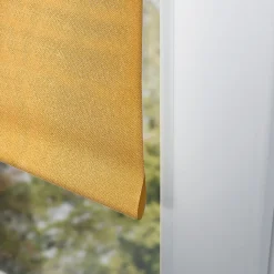 Store enrouleur occultant jaune moutarde l.90 x H.190cm Madeco