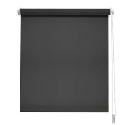 Store enrouleur occultant miniroll gris foncé l.65 x H.190cm Madeco