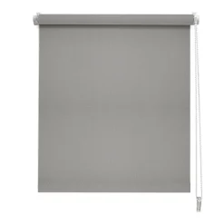 Store enrouleur occultant Easy roll gris clair l.52 x H.170cm Madeco