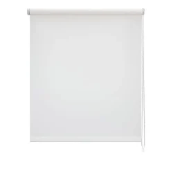 Store Enrouleur Occultant Blackout - Easydeco - Blanc - 175 x 190 cm