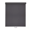 Store enrouleur occultant automatique anthracite l.37 x H.160cm Madeco