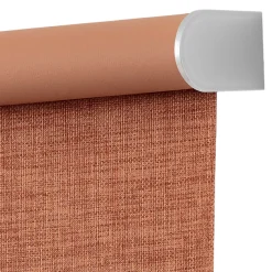 Store enrouleur occultant sans perçage Novan terracotta l.45 x H.140cm Goodhome