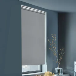 Store enrouleur occultant sans perçage Boreas 2 gris béton l.90 x H.240cm Goodhome