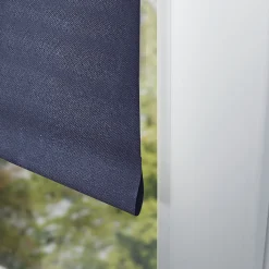 Store enrouleur occultant bleu marine l.150 x H.190cm Madeco