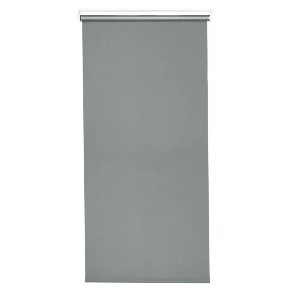 Store enrouleur occultant sans perçage Boreas 2 gris béton l.75 x H.240cm Goodhome