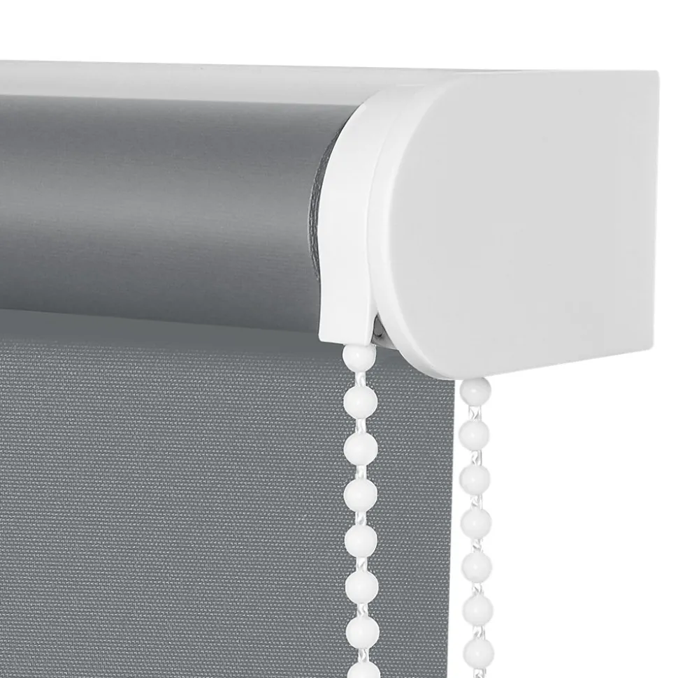 Store enrouleur occultant sans perçage Boreas 2 gris béton l.75 x H.240cm Goodhome