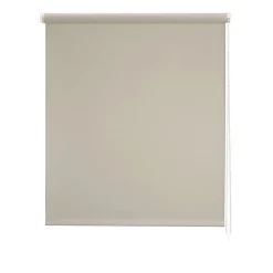 Store Enrouleur Occultant Blackout - Easydeco - Beige - 140 x 190 cm