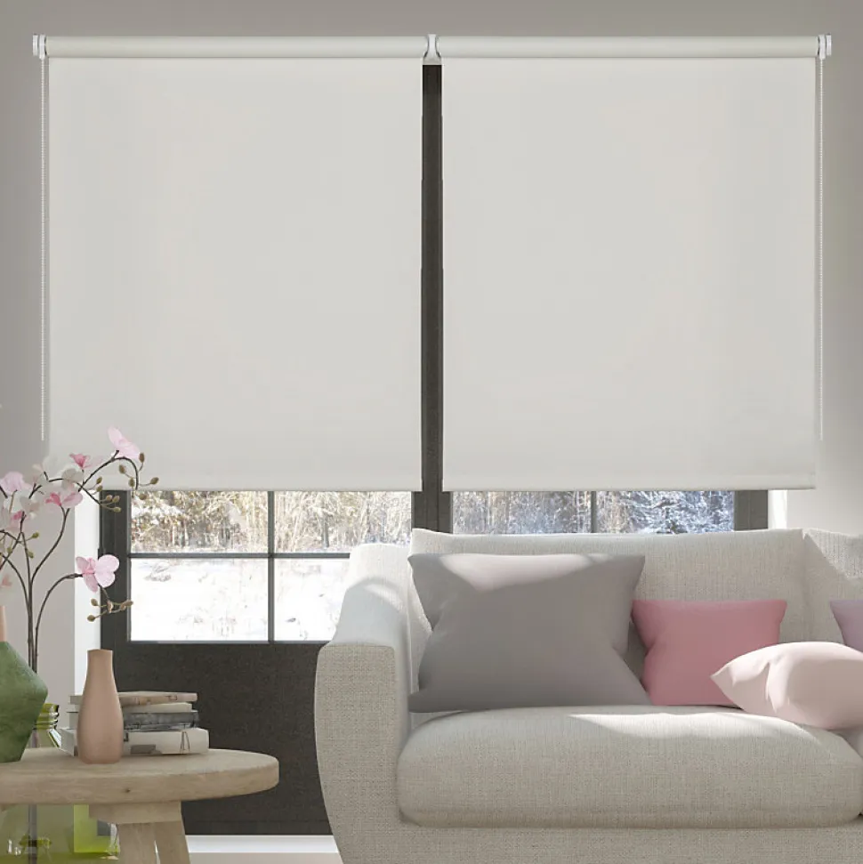 Store Enrouleur Occultant Écru 80 x 250 cm