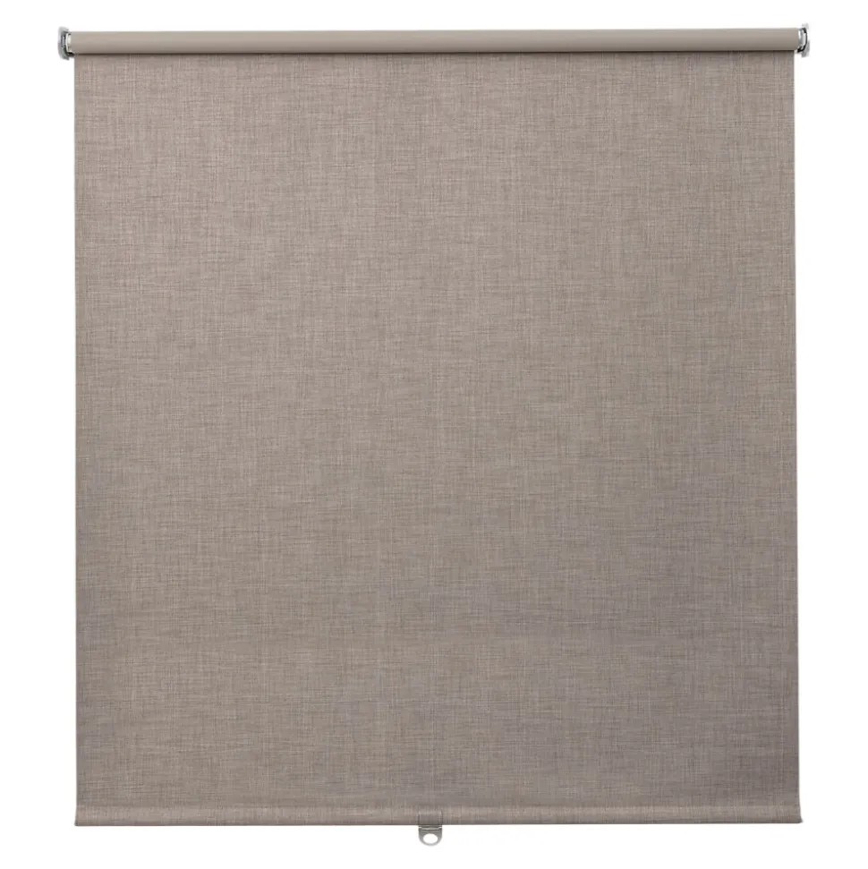 Store enrouleur occultant sans perçage Novan taupe l.180 x H.240cm Goodhome