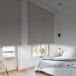 Store Enrouleur Occultant Installation Facile avec Finitions en Aluminium de Qualité Supérieure Beige 180 x 250 cm