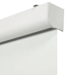 Store enrouleur occultant Blanc à ressort avec coffre 105 X 190cm , Viewtex