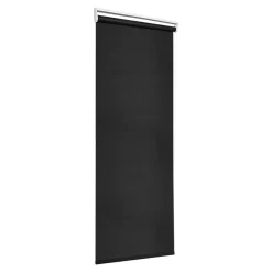 Store enrouleur occultant sans perçage Boreas 2 noir l.75 x H.240cm Goodhome