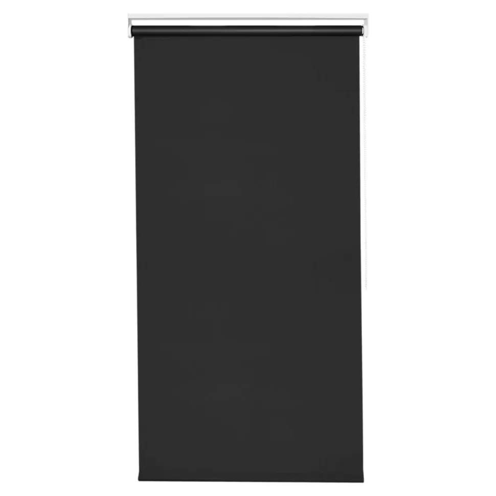Store enrouleur occultant sans perçage Boreas 2 noir l.60 x H.180cm Goodhome