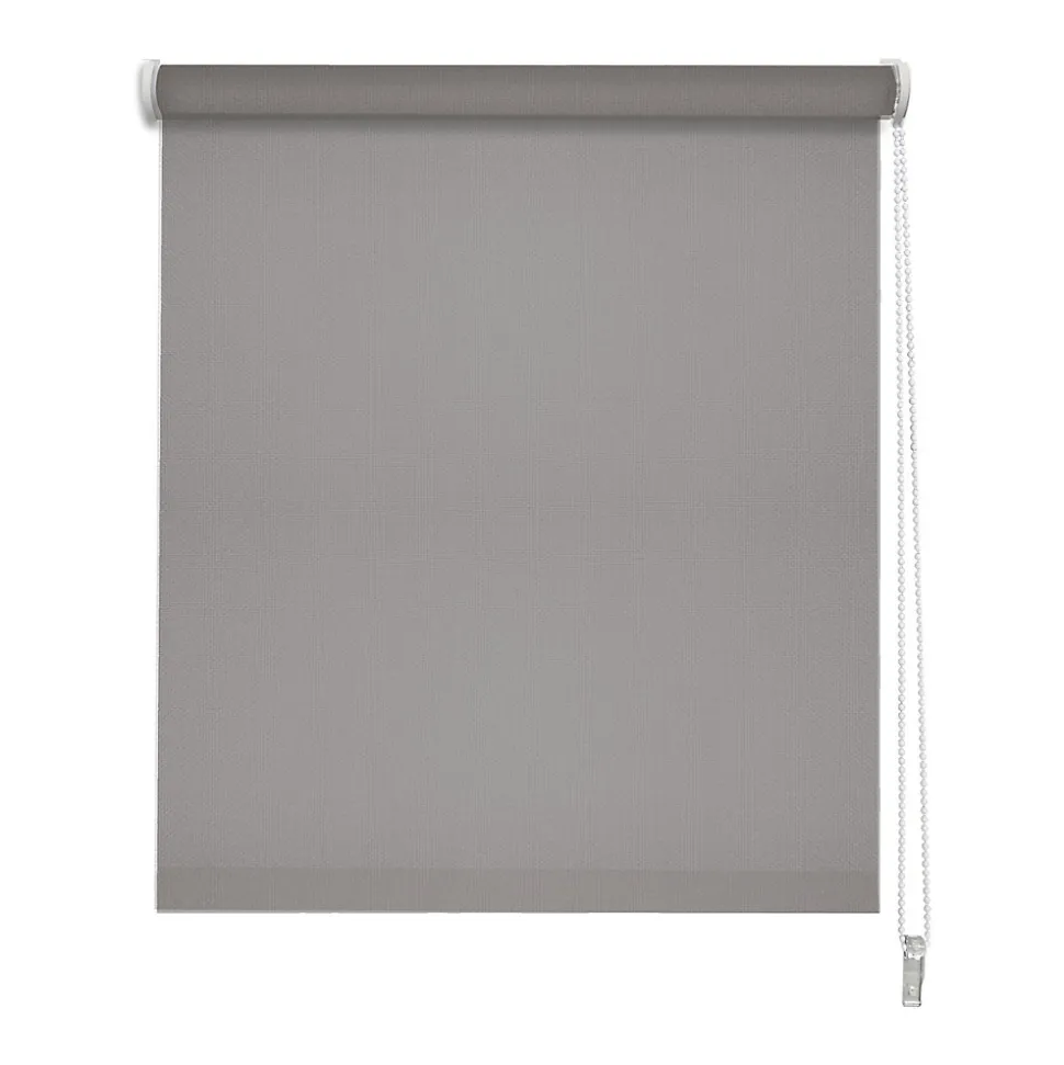 Store enrouleur occultant gris clair l.70 x H.190cm Madeco