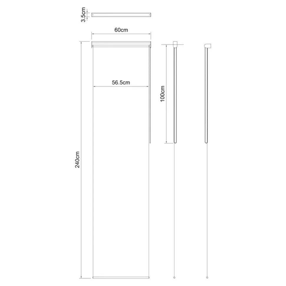 Store enrouleur occultant sans perçage Boreas 2 noir l.60 x H.240cm Goodhome