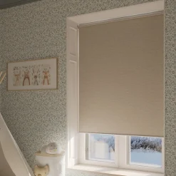 Store enrouleur occultant sans perçage Iwerne beige l.160 x H.180cm Goodhome