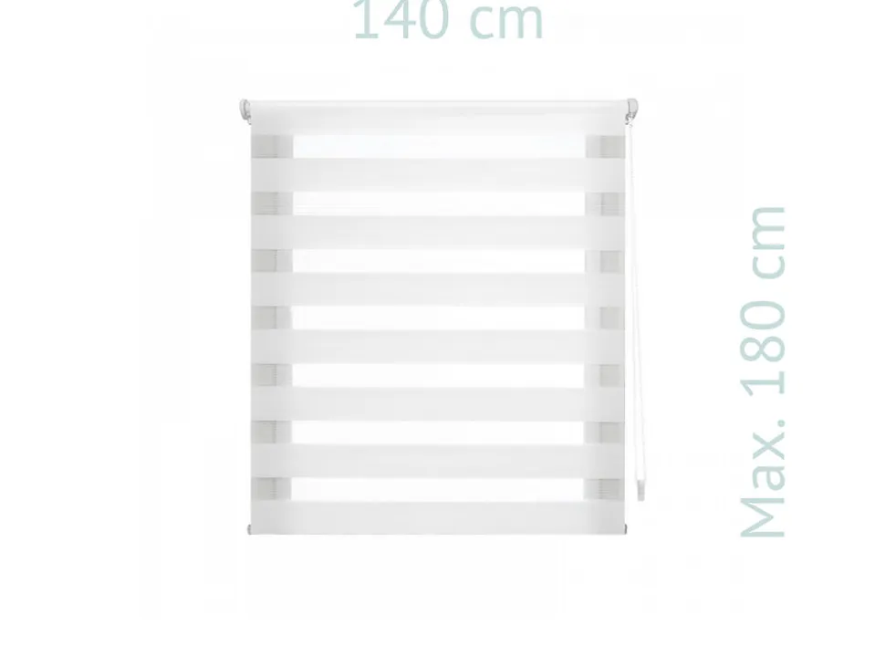 Store enrouleur Polyester Translucide 140x180