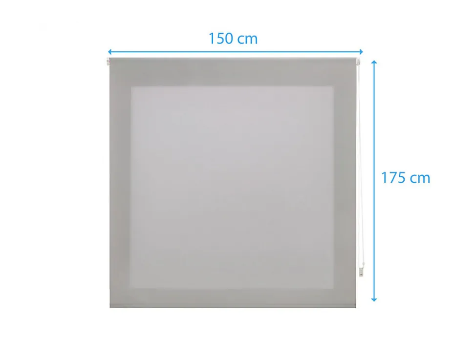 Store enrouleur Polyester Translucide 150x175
