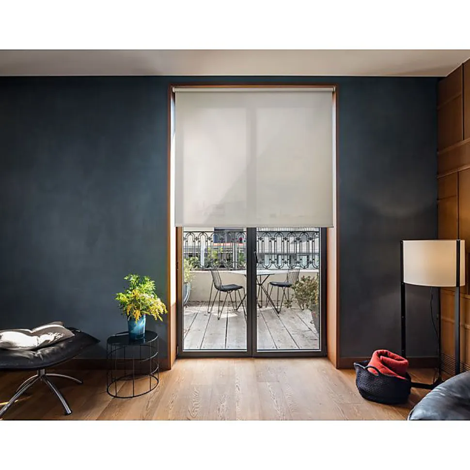 Store Enrouleur Screen - Easydeco - Beige - 155 x 250 cm