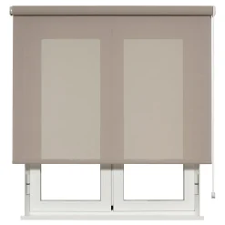 Store Enrouleur Screen Degré d'ouverture 10% Pebble 135 X 250cm , Viewtex