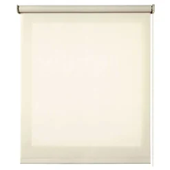 Store enrouleur screen premium en tissu technique, alu, tube renforcé 38 mm, haute qualité Beige 240x180 cm