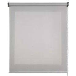Store enrouleur screen premium en tissu technique, alu, tube renforcé 38 mm, haute qualité Gris 240x250 cm