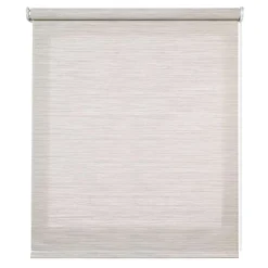 Store enrouleur screen premium en tissu technique, alu, tube renforcé 38 mm, haute qualité Gris-Beige 240x180 cm