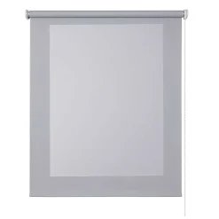 Store Enrouleur Screen Tamisant et Isolant Thermique Gris 150 x 250 cm