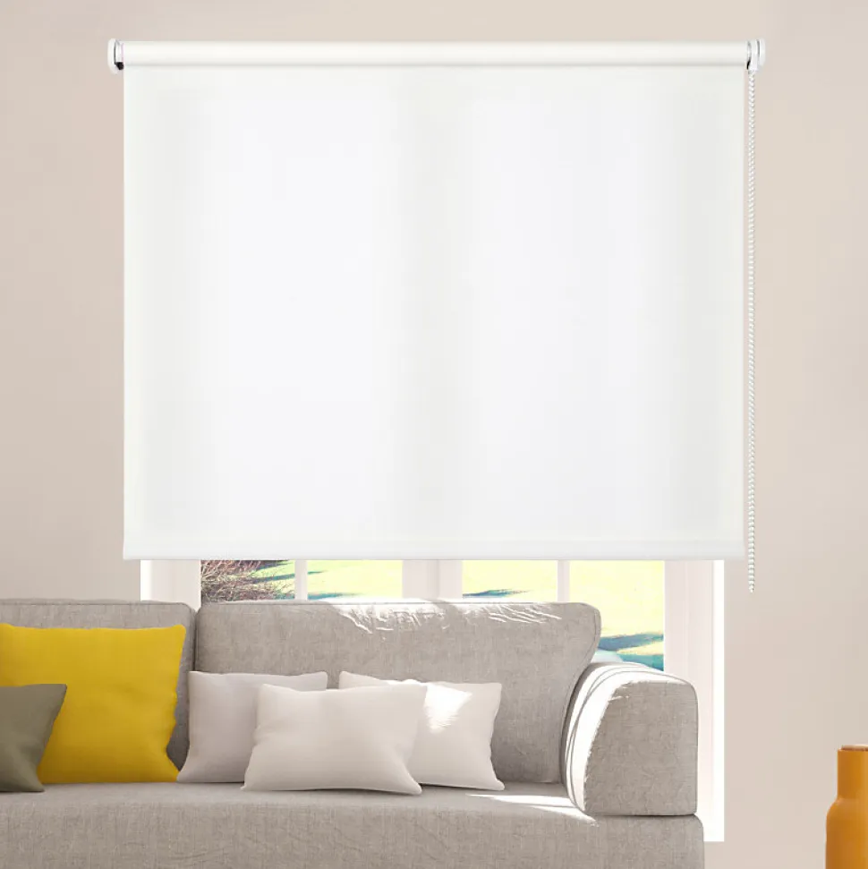 Store Enrouleur Tamisant Blanc 160 x 180 cm