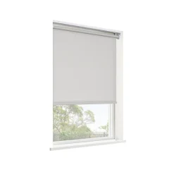 Store enrouleur tamisant sans perçage Halo 2 gris perle l.40 x H.140cm Goodhome