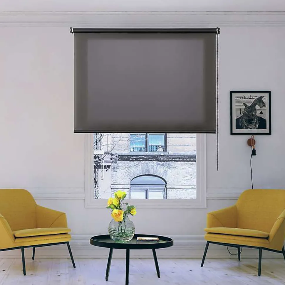Store Enrouleur Tamisant Gris 45 x 180 cm