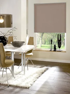 Store Enrouleur Tamisant Coloré (100x250 cm - Sable)