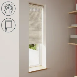 Store enrouleur tamisant sans perçage Masana beige l.45 x H.140cm Goodhome